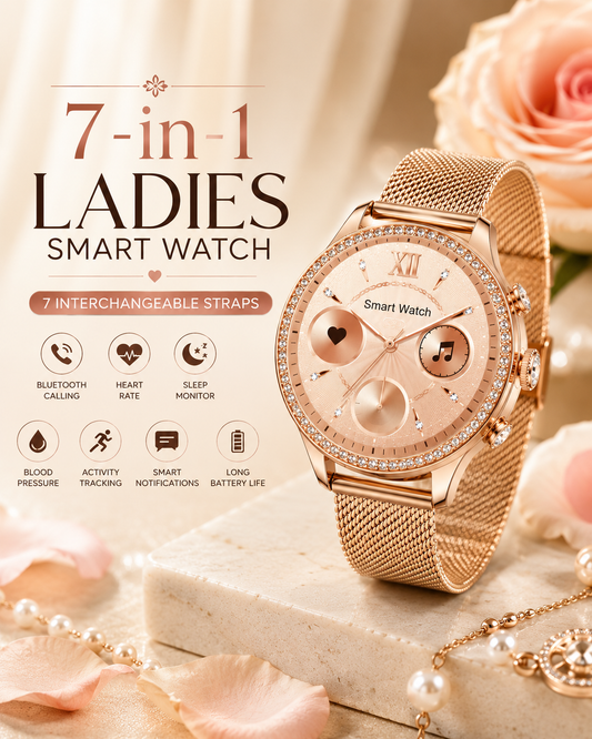 Best Ladies Smart Watch in Pakistan – A Stylish Gift for Her, Wife & Girlfriend