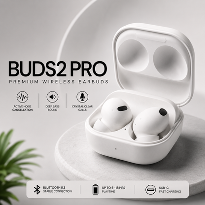 Buds2 Pro Wireless Earbuds | ANC | IPX7 Waterproof