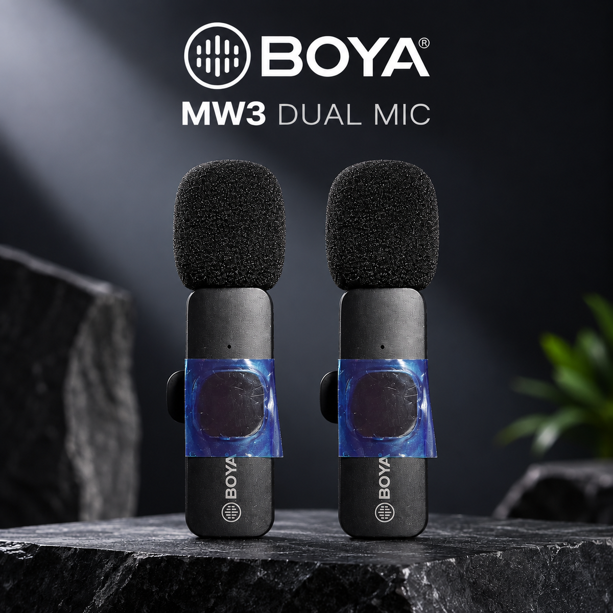 BOYA BY-MW3 Wireless Microphone – Single & Dual Mic Versions Available