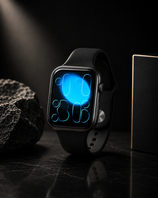 Series 11 smartwatch 46mm with HD display and black strap